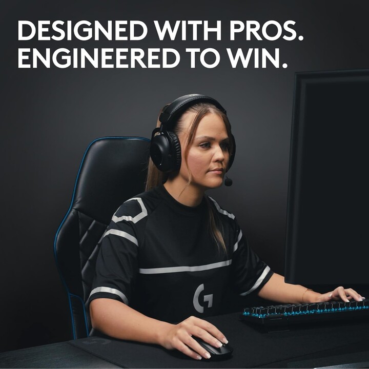 Logitech G PRO X SUPERLIGHT 2 LIGHTSPEED, Wireless Gaming Mouse, 60g, HERO 2 Sensor, 44K DPI, USB-C, PC/Mac, White