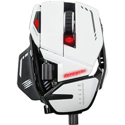 Madcatz Rat 8+, souris, blanc