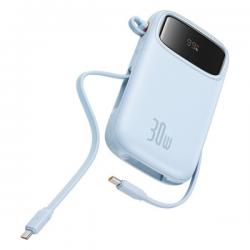 Baseus QPow2 Polímero de litio 20000 mAh Azul