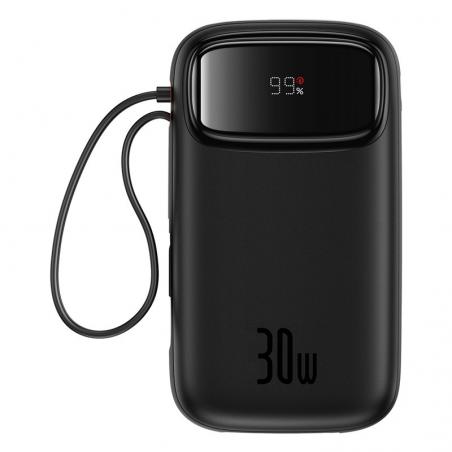 Baseus PPQD4-20C Polímero de litio 20000 mAh Negro