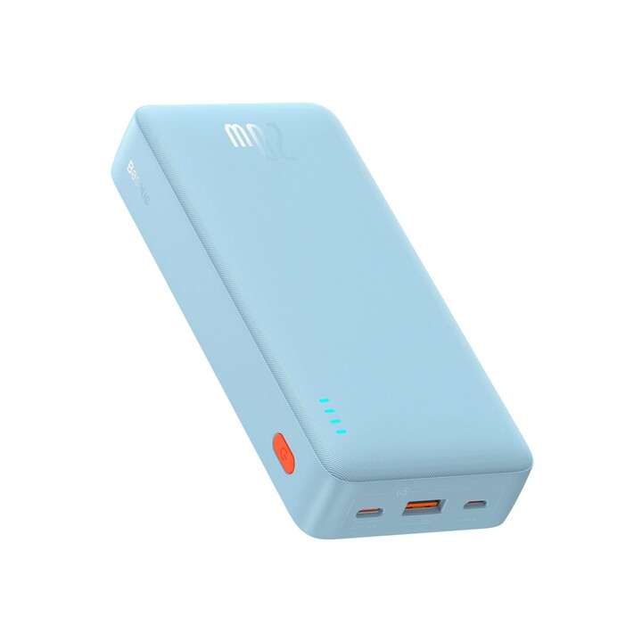 Baseus Airpow Lithium Polymer (LiPo) 20000 mAh Blau
