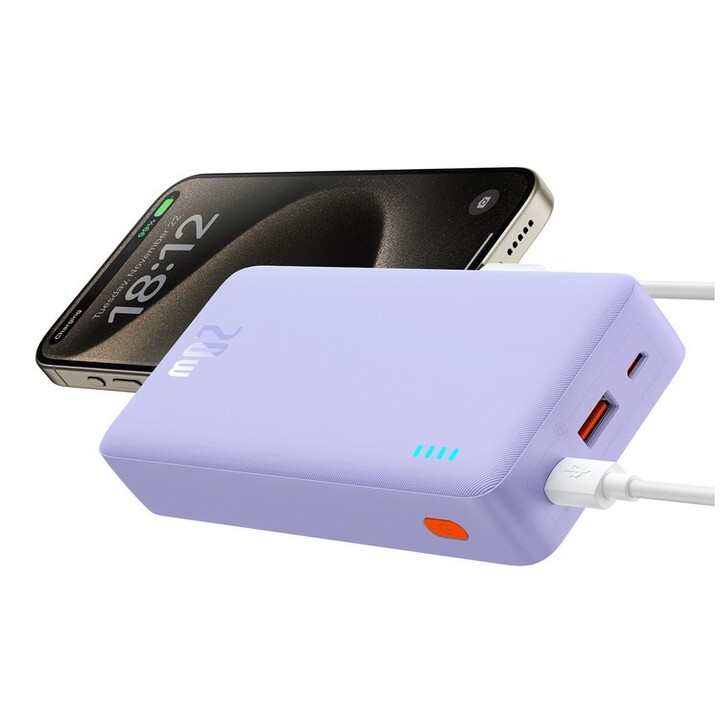 Baseus Airpow PPAP20K Lithium Polymère (LiPo) 20000 mAh Violet