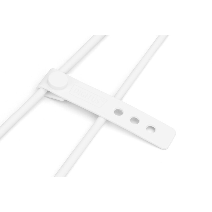 Digitus Lightning Silikon Anschlusskabel, USB-C - Lightning, 1m, weiß