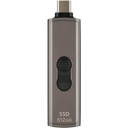 SSD esterno|TRANSCEND|ESD330C|512 GB|USB-C|3D NAND|Velocità di scrittura 950 MByte/sec|Velocità di lettura 1050 MByte/sec|TS512G