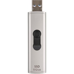 SSD externe|TRANSCEND|ESD320A|512 Go|USB 3.2|3D NAND|Vitesse d´écriture 950 Mo/s|Vitesse de lecture 1050 Mo/s|TS512GESD320A