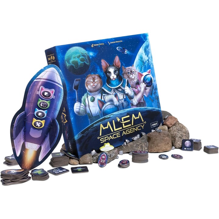 MLEM: Juego de mesa de la agencia espacial – ¡Purrfect Catstronaut Adventures