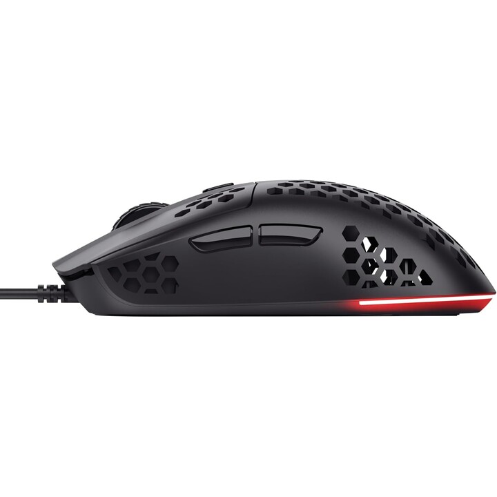 MOUSE USB OPTICAL GXT928 HELOX/LIGHTWEIGHT BLK 25306 TRUST