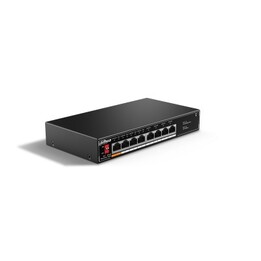 Dahua Technology PoE SF1008LP Unmanaged L2 Fast Ethernet (10/100) Power over Ethernet (PoE) Schwarz