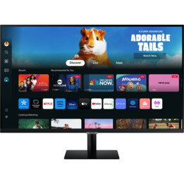 Monitor LCD|SAMSUNG|27"|Monitor TV/Smart|Panel VA|1920x1080|16:9|60Hz|Opaco|4 ms|Altoparlanti|Nero