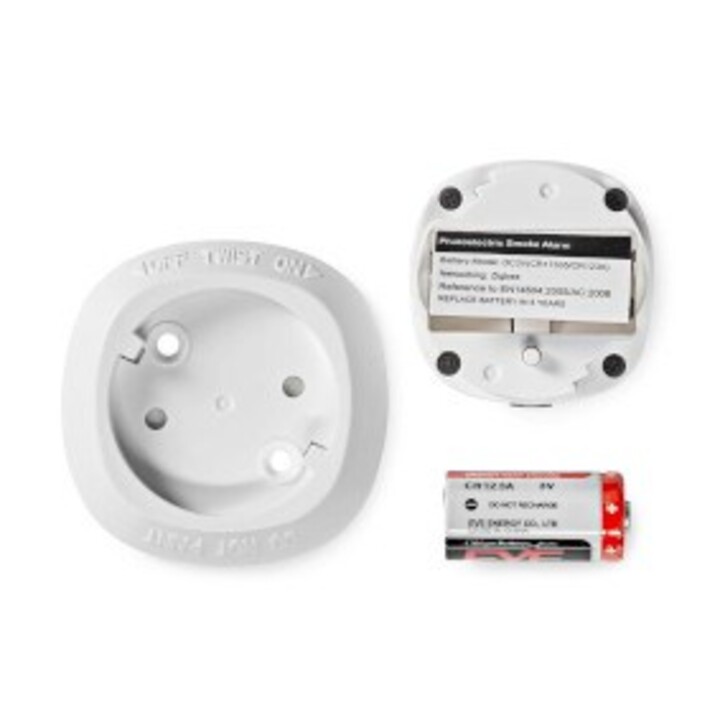 Nedis ZBDS10WT Smoke Detector Wireless Ionization Detector