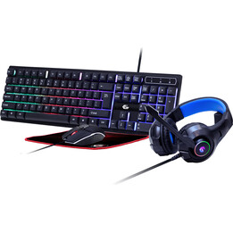 KEYBOARD USB GAMING KIT ENG/GHOST GGS-UMGL4-02 GEMBIRD