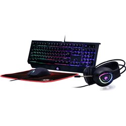 KIT TECLADO USB PARA JOGOS ENG/PHANTOM GGS-UMGL4-01 GEMBIRD