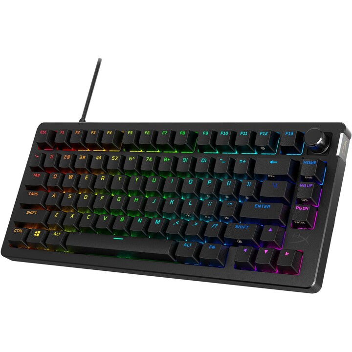 TASTATUR LEGIERUNG RISE 75 S SCHWARZ/7G7A4AA#ABA HYPERX