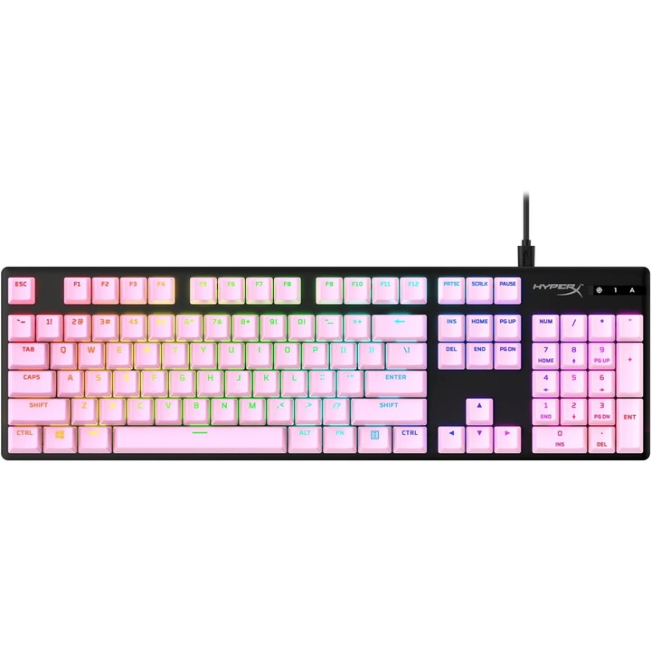 Tastiera accessorio keycap gaming/rosa 519T9AA#ABA HyperX