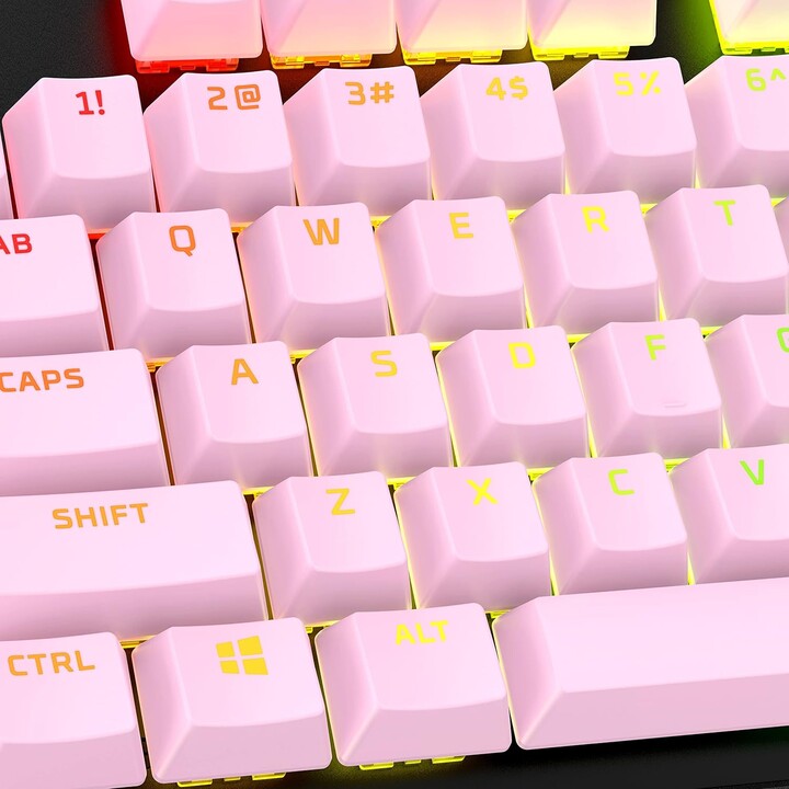 Tastiera accessorio keycap gaming/rosa 519T9AA#ABA HyperX