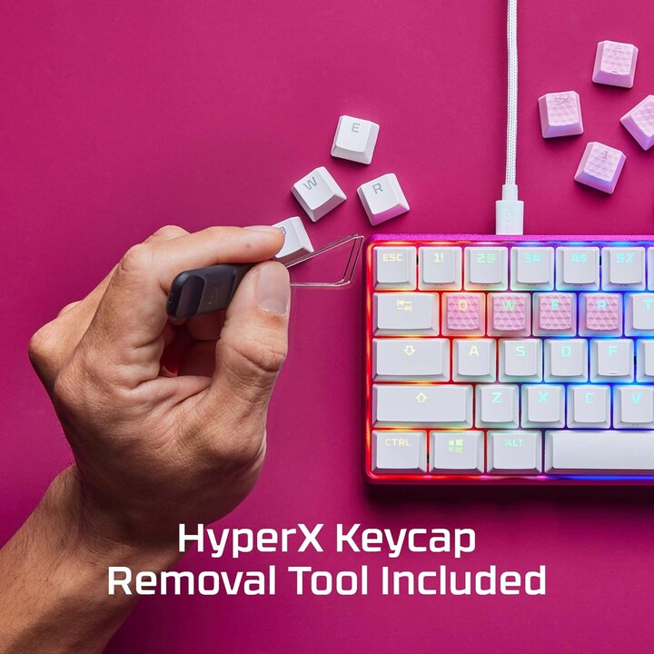 Clavier accessoire touches gaming/rose 519U0AA#ABA HyperX
