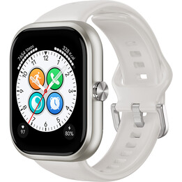 Honor Choice Smartwatch, Fitness Tracker, SPO2, 1,95 AMOLED Display, 12 dias, GPS, 5ATM, Branco