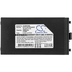 Batterie de remplacement pour Symbol MC30, MC3000, MC3070, MC3090, MC3000 Laser, MC3070 Laser, MC3090 Laser, MC30X0 Laser, 3,7V 