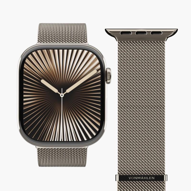 Milanese Loop 2 38 | 40 | 41mm One Size - Desert Sand
