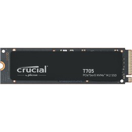 SSD|CRUCIAL|T705|1TB|M.2|PCIe Gen5|NVMe|Write speed 10200 MBytes/sec|Read speed 13600 MBytes/sec|TBW 600 TB|CT1000T705SSD3