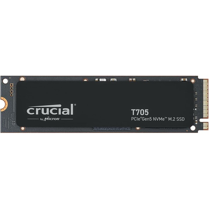 SSD|CRUCIAL|T705|1TB|M.2|PCIe Gen5|NVMe|Write speed 10200 MBytes/sec|Read speed 13600 MBytes/sec|TBW 600 TB|CT1000T705SSD3