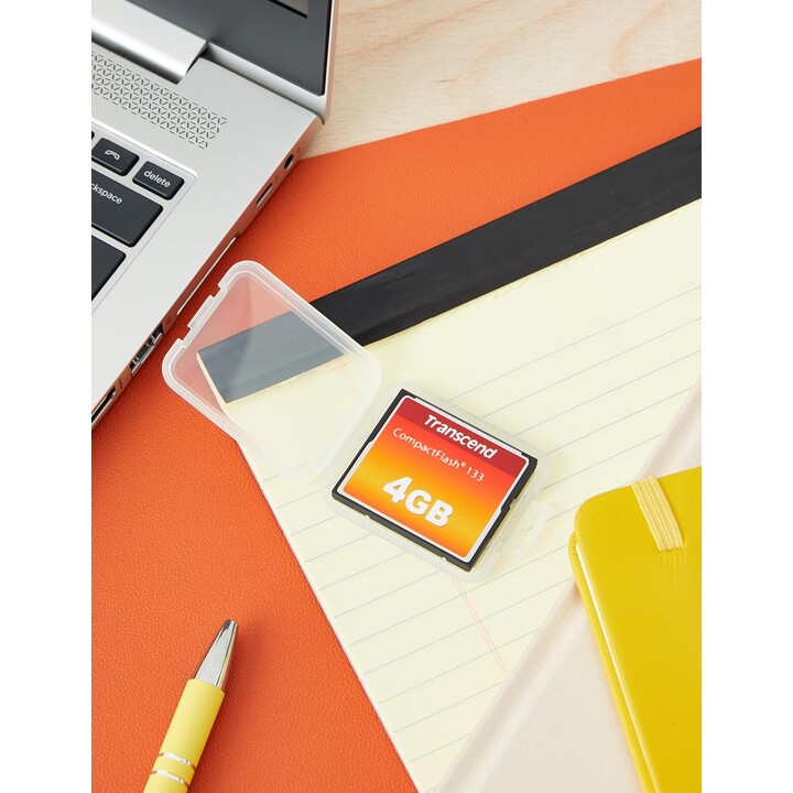 MEMORIA COMPACT FLASH 4GB/SLC TS4GCF133 TRANSCEND