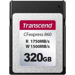 MEMORY COMPACT FLASH 320GB/CFE TS320GCFE860 TRANSCEND