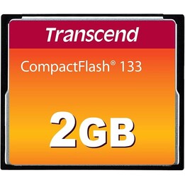 MEMÓRIA FLASH COMPACTA 2GB/MLC TS2GCF133 TRANSCEND