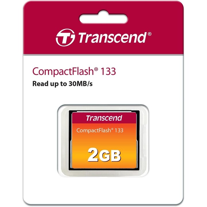MEMORIA COMPACT FLASH 2GB/MLC TS2GCF133 TRANSCEND