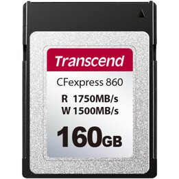 MEMORY COMPACT FLASH 160GB/CFE TS160GCFE860 TRANSCEND