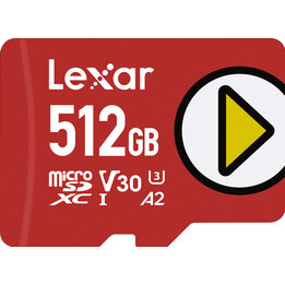 MEMORY MICRO SDXC 512GB UHS-I/PLAY LMSPLAY512G-BNSNG LEXAR