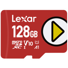 MEMÓRIA MICRO SDXC 128GB UHS-I/PLAY LMSPLAY128G-BNSNG LEXAR