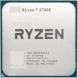 AMD Ryzen 7 5700G procesador 3,8 GHz 16 MB L3