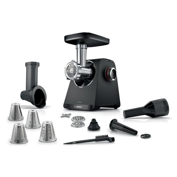 Bosch MFWS440B Chopper 1900 W Black, Silver