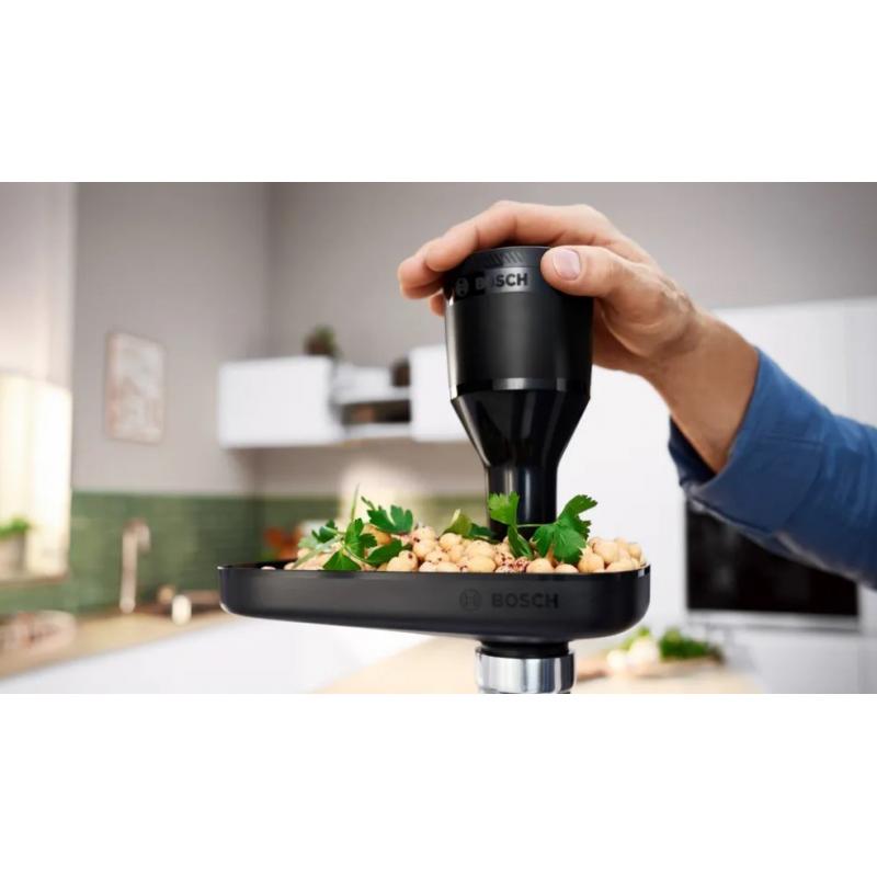 Bosch MFWS440B picadora 1900 W Negro, Plata