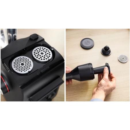 Bosch MFWS440B picadora 1900 W Negro, Plata