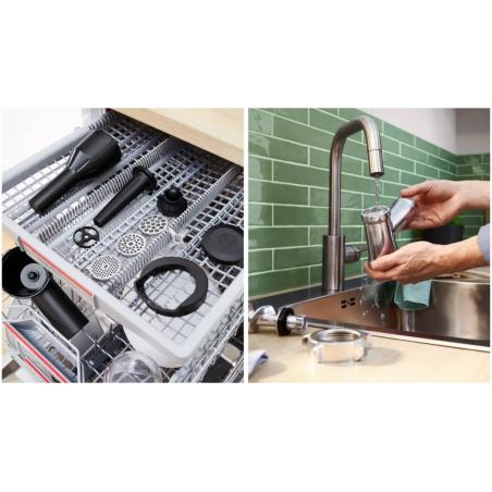 Bosch MFWS440B picadora 1900 W Negro, Plata