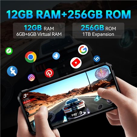 Oukitel WP38 6GB 256GB Dual Sim Green