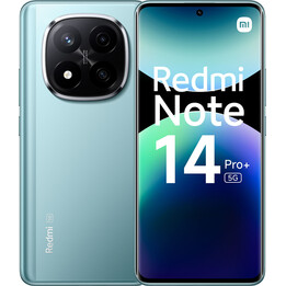 Xiaomi Redmi Note 14 Pro Plus 5G, 12+256 GB, cámara AI de 200 mp, HyperCarge de 120W, AI Feature, Azul