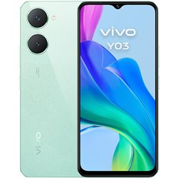 Vivo Y03, 4GB 128GB, 6.56 LCD Smartphone, MediaTek Helio G85, 5000 mAh, Verde gema