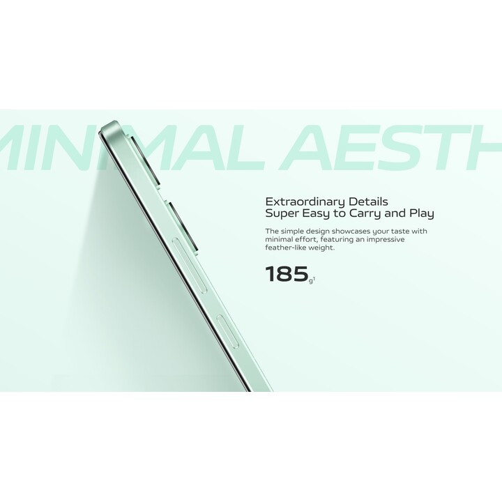 Vivo Y03, 4GB 128GB, 6,56 Smartphone LCD, MediaTek Helio G85, 5000mAh, Gem Green