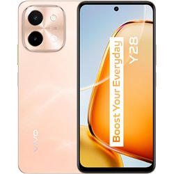 Vivo Y28, Android 14 Smartphone, 4 Go + 128 Go, 6000mAh, 50MP, 6,68 pouces, double sim, orange