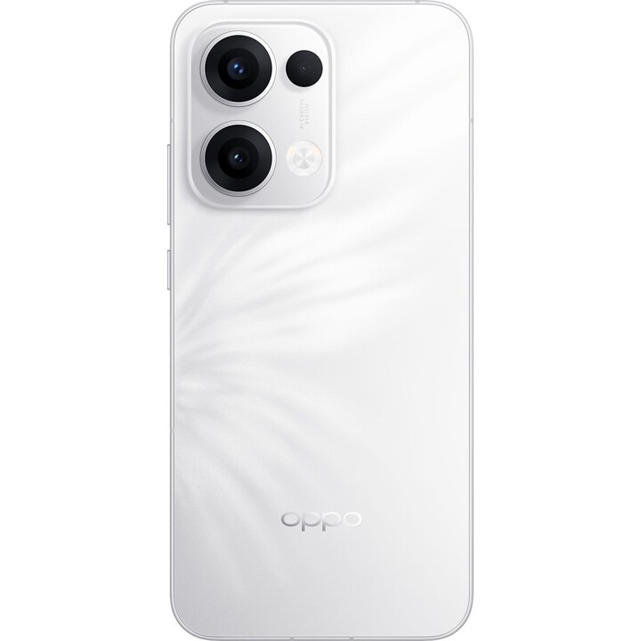 Oppo Reno13, smartphone 5G con AI, 12 GB/256 GB, 6,6 120Hz AMOLED 1,5K 50 MP IP69 5.600MAH 80W, bianco