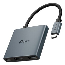 Hub de interface USB tipo C TP-Link UH3020C 5000 Mbit/s cinza