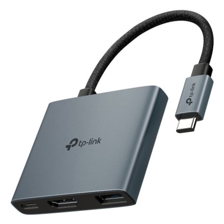 TP-Link UH3020C Hub interfaccia USB Type-C 5000 Mbit/s Grigio