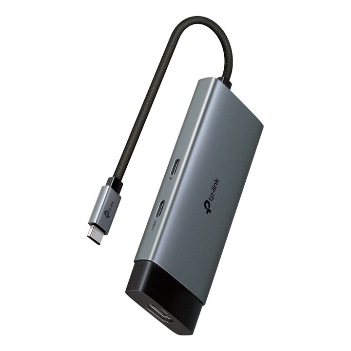 TP-Link UH5020C Hub interfaccia USB Type-C 5000 Mbit/s Grigio