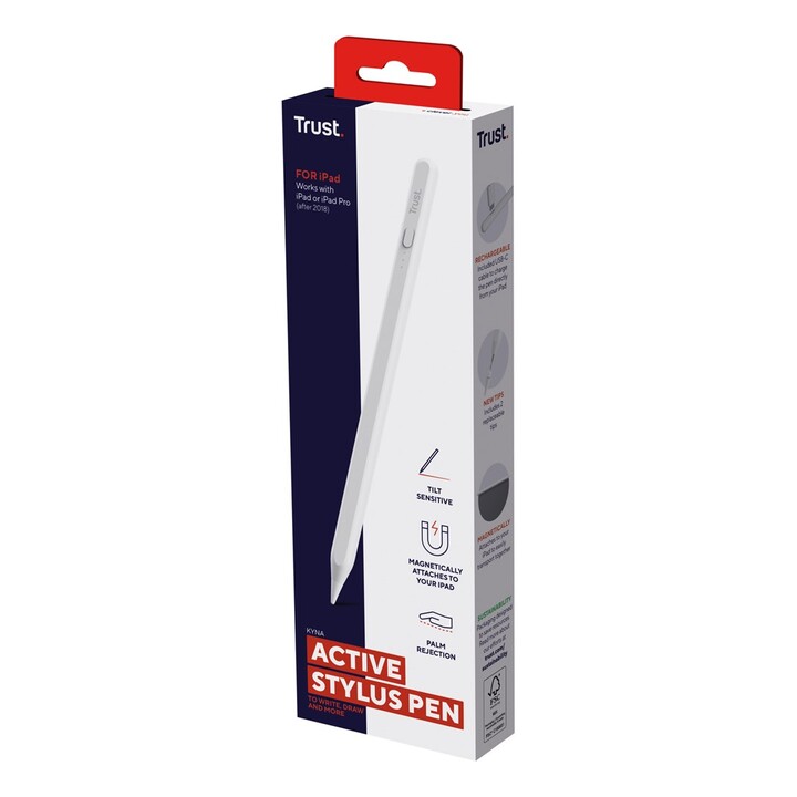 Trust Kyna Eingabestift 13 g Weiß