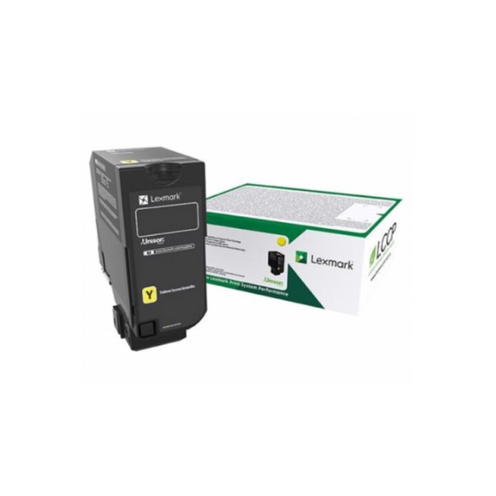 Lexmark 84C2HYE Cartouche de toner 1 pièce(s) Original Jaune