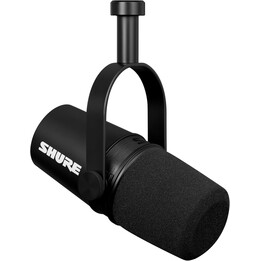 Microfono Shure MV7-X Nero Microfono da studio