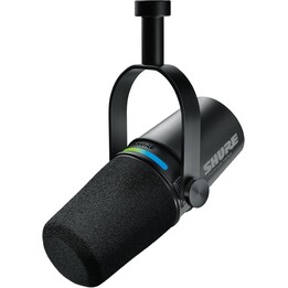 Shure MV7I – microfone e interface inteligentes